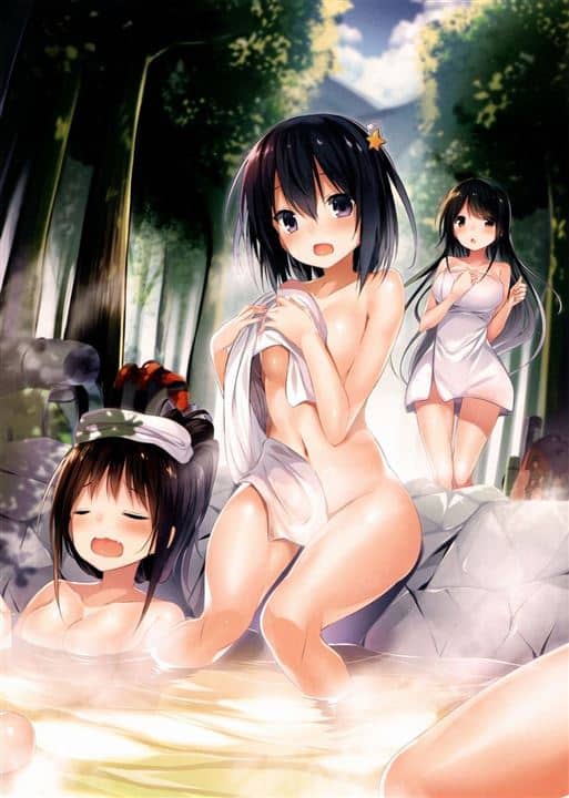 Girl taking a bath Hentai images&pics gallery 53