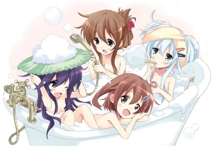 Girl taking a bath Hentai images&pics gallery 43