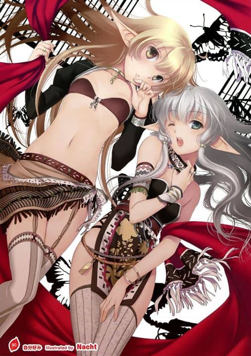 Girl with elf ears Hentai images&pics gallery 101