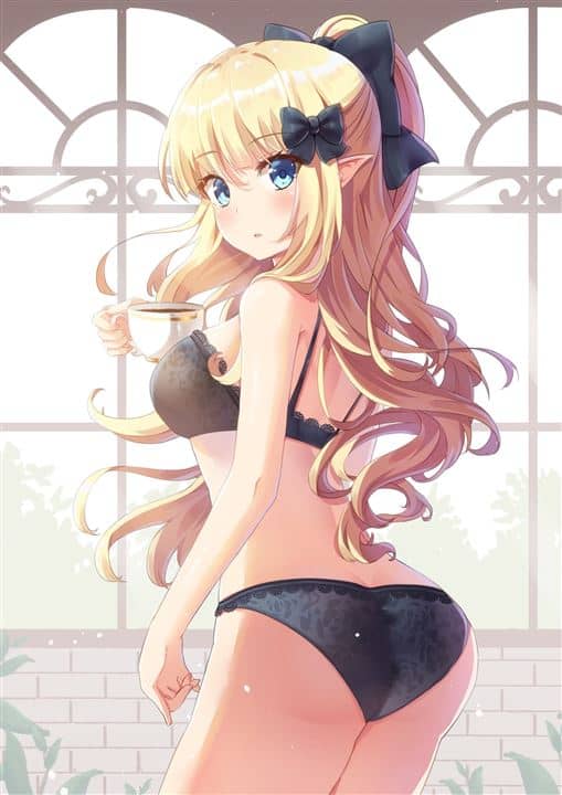 Girl with elf ears Hentai images&pics gallery 48