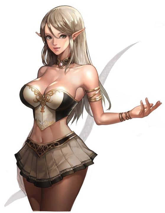 Girl with elf ears Hentai images&pics gallery 82
