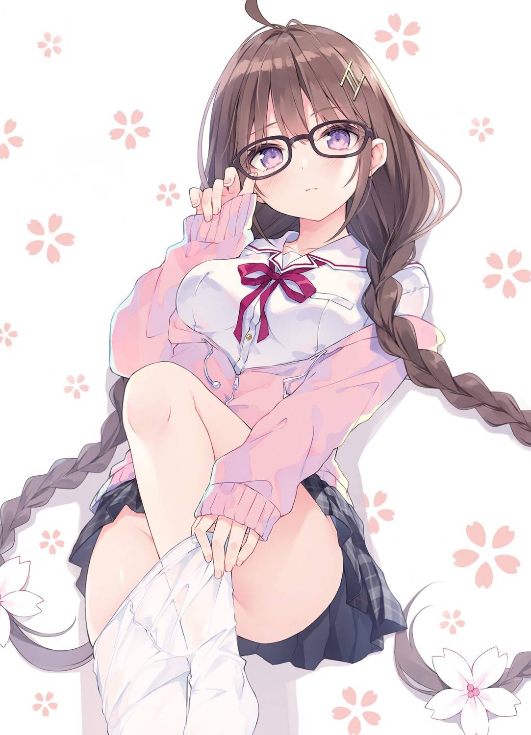 glasses-girls Hentai images&pics gallery 49