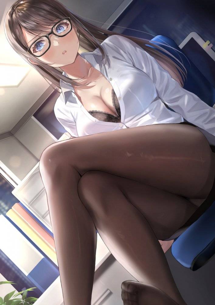 glasses-girls Hentai images&pics gallery 27