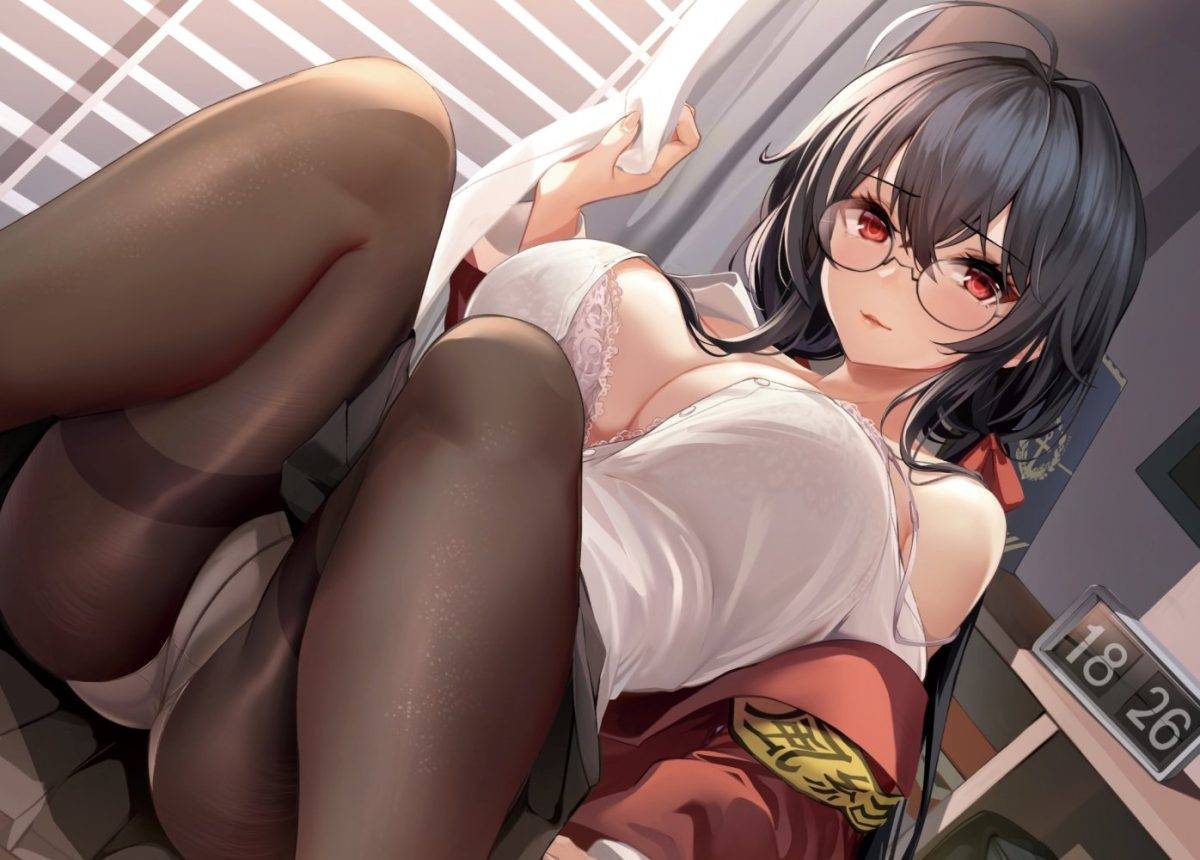 glasses-girls Hentai images&pics gallery 58