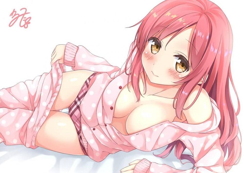 pink-hair Hentai images&pics gallery