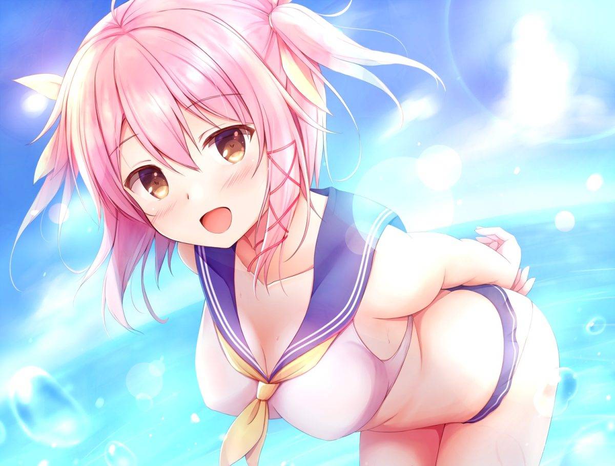 pink-hair Hentai images&pics gallery 129
