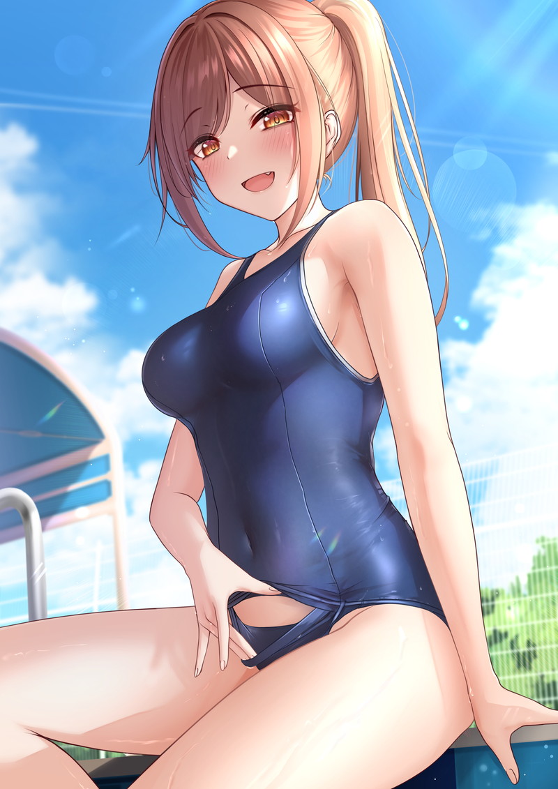 school-swimsuit-girl Hentai images&pics gallery 18