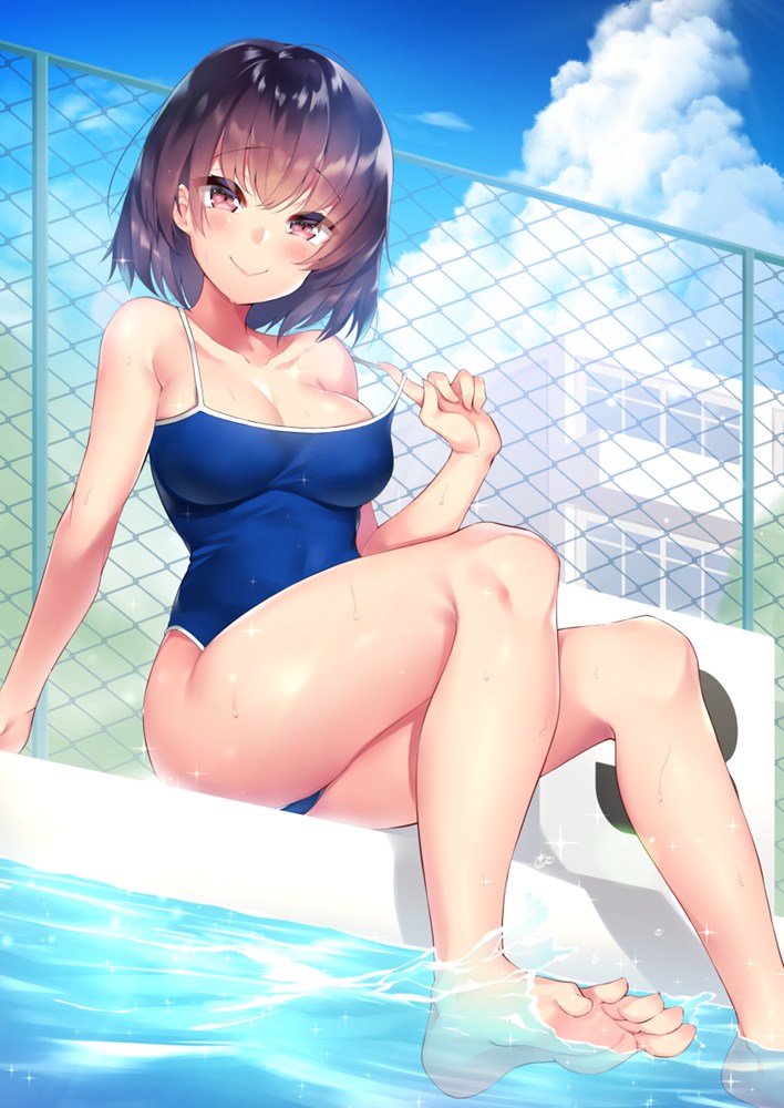 school-swimsuit-girl Hentai images&pics gallery 23