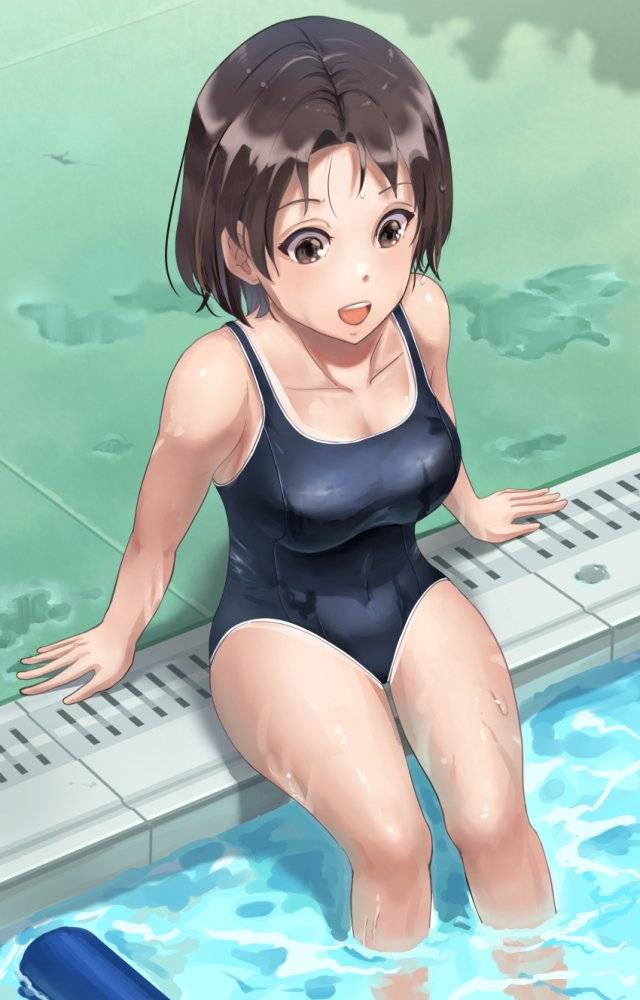 スク水でピタピタでエロエロな画像集めた 44