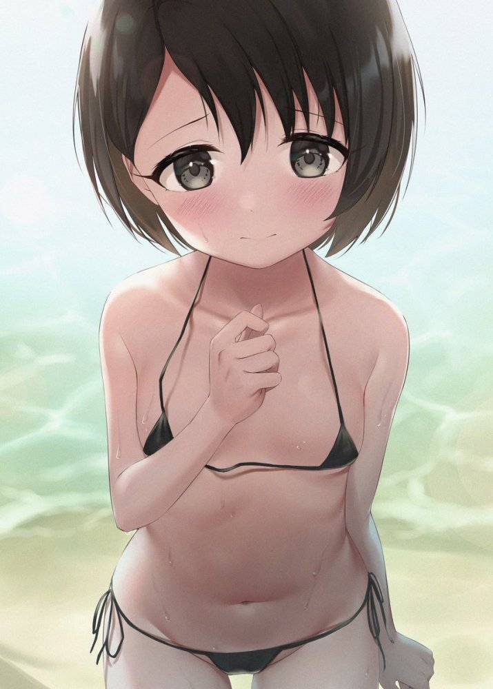 ショートヘアの女の子のエッチな画像でしか抜けません 74