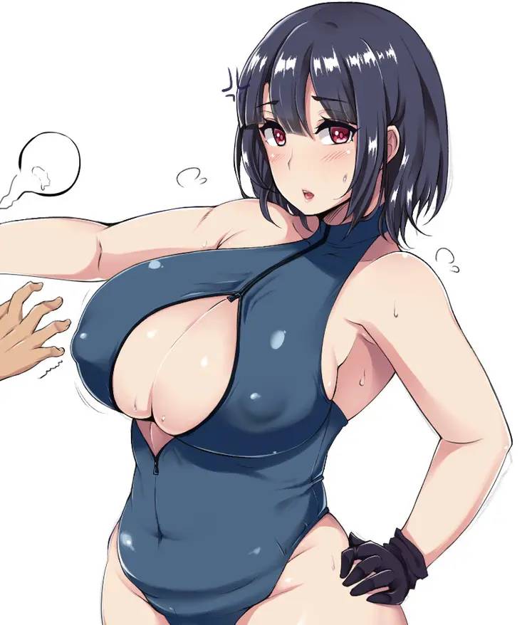 ノーブラで乳首ポッチしてるエロ画像でムラムラしたい 63